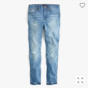 J.Crew High Rise Straight Leg Jean